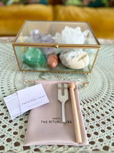 Load image into Gallery viewer, Crystal Cleansing Tuning Fork Kit ~ 4096 Hz