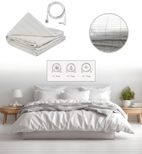 Load image into Gallery viewer, Pillow Case Earthing/Grounding Organic Cotton Flat Bed Sheet
